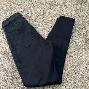 Old navy black skinny jeans with built in warm